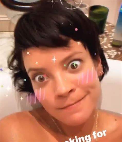 Lily Allen Films Herself Naked In The Bath As She Teases New Music My