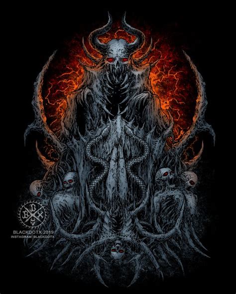 Deathblack Metal Artwork By Blackdotx On Deviantart Black Metal Art