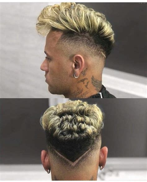 Si la persona tiene un tupé que dificultaría el estilo fade en un punto determinado de la cabeza, debes iniciar el corte justo encima o debajo de él. neymar haircut 2018 world cup | Cabelo neymar, Cabelo ...