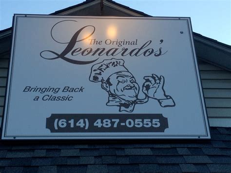Closed The Original Leonardos Cmh Gourmand Eating In Columbus And Ohio