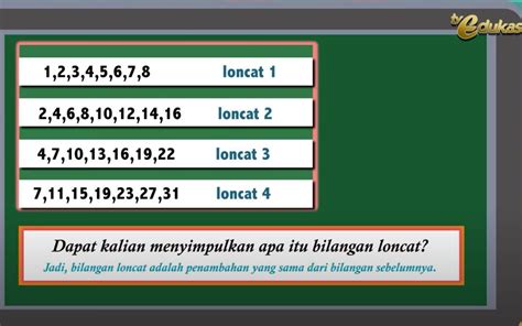 Ringkasan Materi Pola Bilangan Beserta Contoh Soalnya Belajar Dari