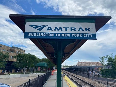 New Amtrak Train Service To Burlington Vermont From New York City