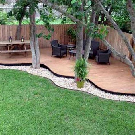 Terrassen Bearbeitung Bäume Integrieren Backyard Garden Design Small