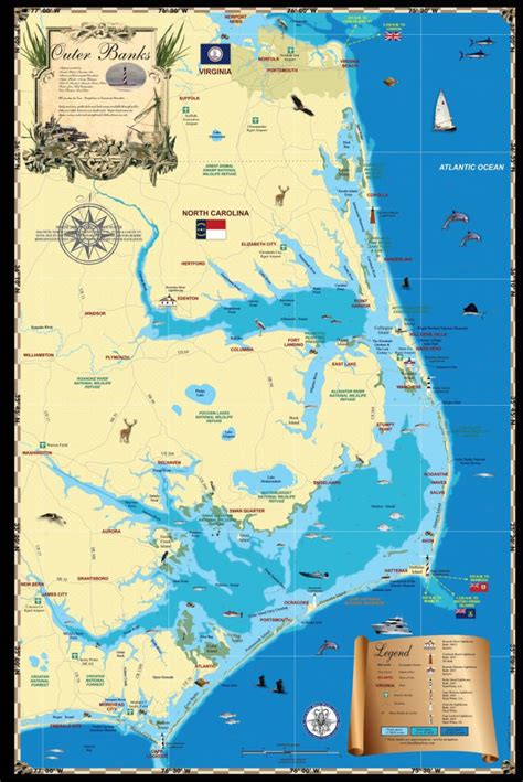 Outer Banks • Island Map Publishing