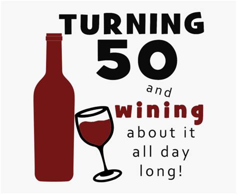 Clip Art 50th Birthday Pictures Happy 50th Birthday Wine Hd Png