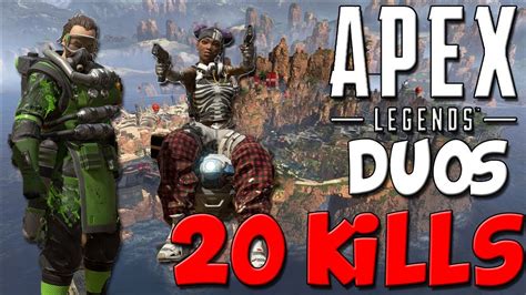 Apex Legends Duos 20 Kills Ps4 Pro Gameplay Youtube