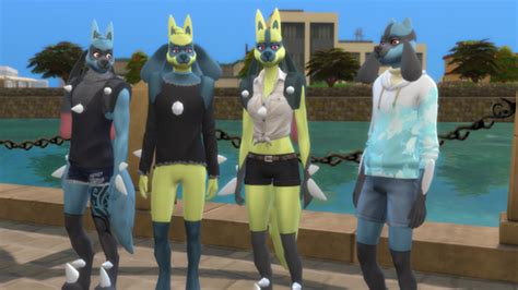 Pokemod By Leljas Play As Lucario Leafeon Andor Glaceon From Pokemon