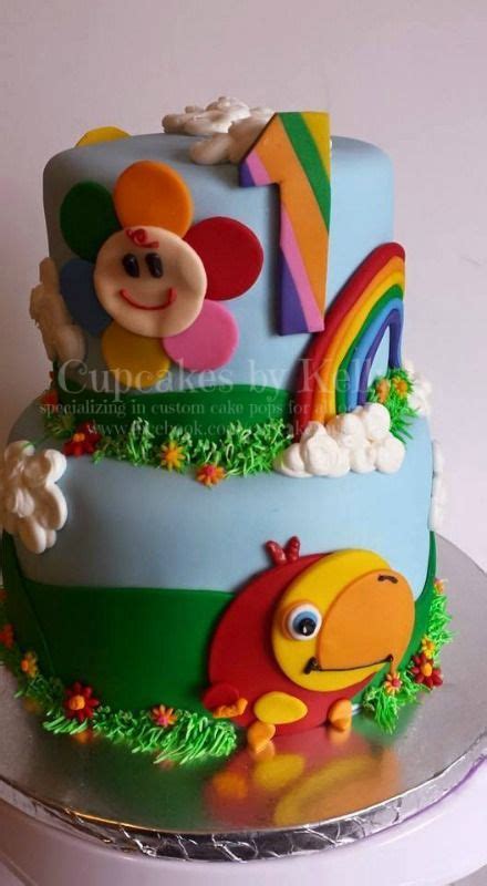 Kara s party ideas baby shark birthday party kara s party. Babyfirst TV cake | 1st boy birthday, Baby boy first ...