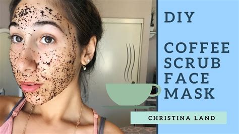 Diy Coffee Face Mask Moisturizing Exfoliating And Acne Fighting Youtube