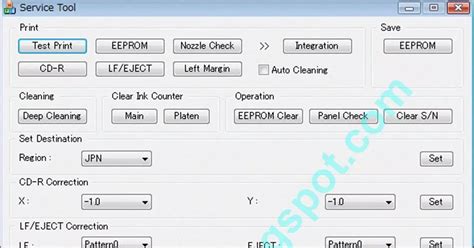 Download Canon Service Tool V Easyfixs
