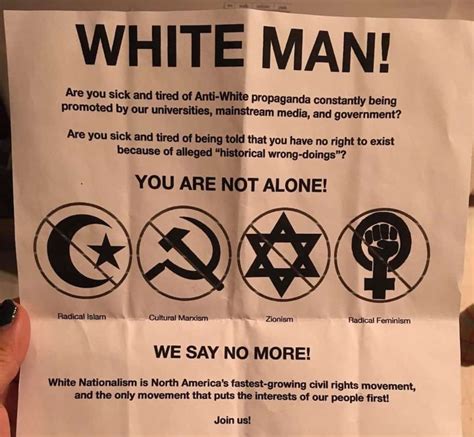 Racist Flyers Circulated In East Vancouver Vancouver Is Awesome