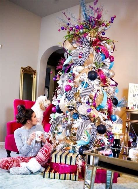 96 Fabulous Christmas Tree Decoration Ideas 2018 Can You Welcome