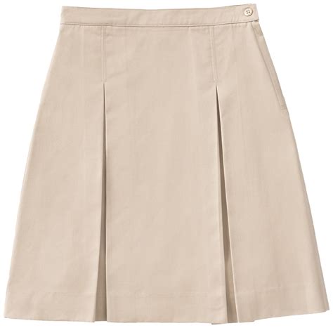 Classroom School Uniforms Adult Longer Length Kick Pleat Skirt 55794 9