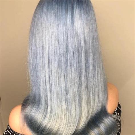 Grey Blue Hair Dye