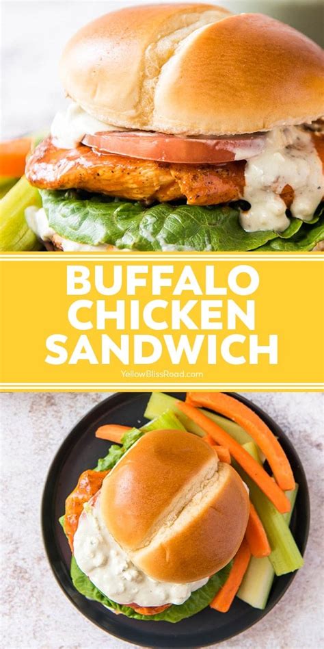 The Best Buffalo Chicken Sandwich