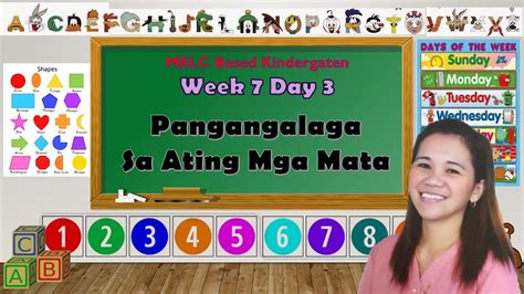 Pangangalaga Sa Ating Mata Melc Based Week 7 Day 3 Youtube