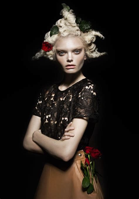 The Flower Marthe Wiggers By Thom Kerr Pentru Revista Black 23