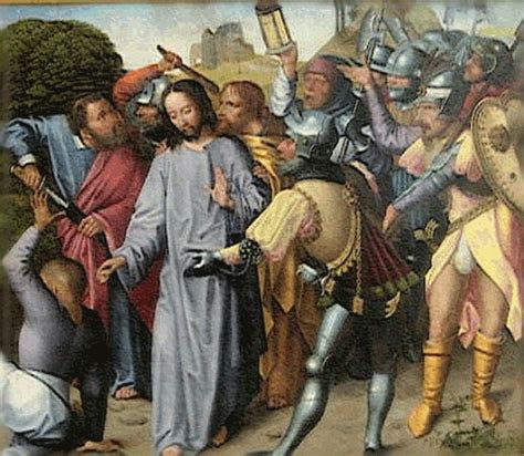 Peter was again putting his actions into play before thinking of the 50 then one of them struck the high priest's servant, cutting off his right ear. Malchus' Ear Healed