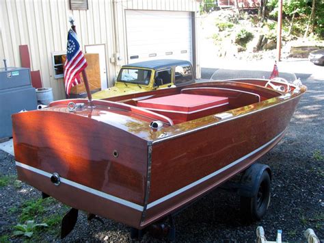 Boat includes a 1998 trailmaster trailer & full boat cover. 1956 20' Chris Craft Sportsman