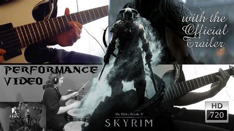 Skyrim Symphonic Power Metal Performance Version With Official Movie