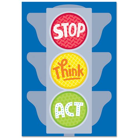 Stop Think Act Inspire U Posters