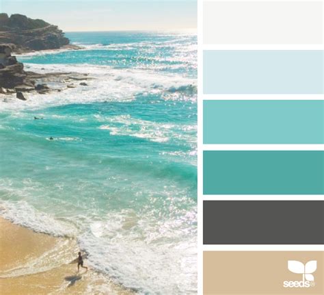 Color View Beach Color Palettes Coastal Color Palettes House Paint