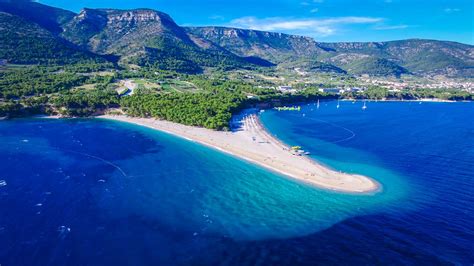 Brac Island Beautiful Croatia Beaches With Space For Your Beach Towel