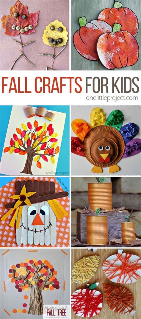 Home Decorating Ideas 48 Awesome Fall Crafts For Kids