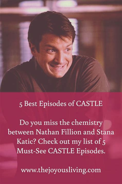 5 Best Episodes Of Castle Nathan Fillion Castle Abc Tv Series To Watch