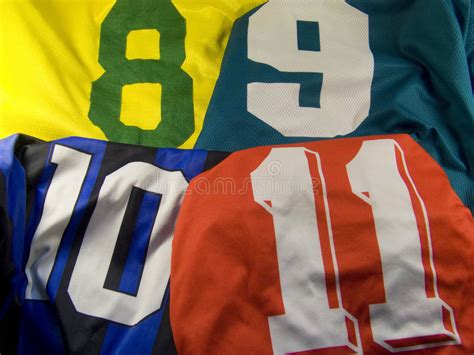 Uniform With Different Numbers Stock Photo Image Of Outdoor Team