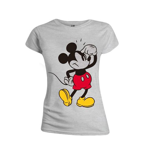 Disney T Shirt Mickey Mouse Annoying Face Girl M T Shirt Disney
