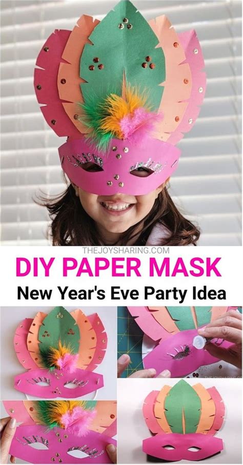 Easy Diy Foam Mask Craft For Children Ai Contents
