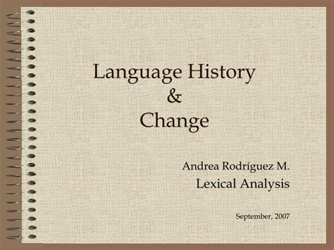 Ppt Language History And Change Powerpoint Presentation Free Download