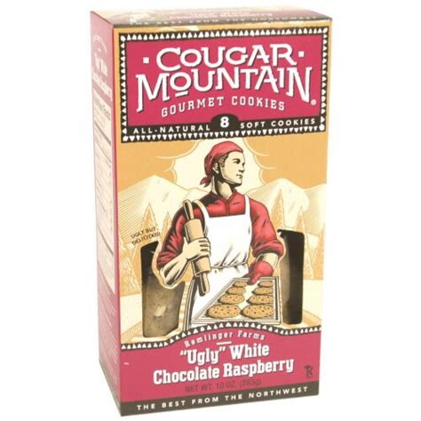 Cougar Mountain White Chocolate Raspberry Cookies 8 Ct 10 Oz Kroger