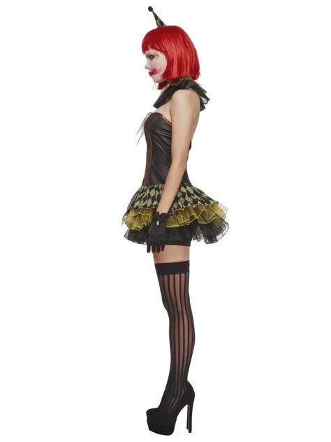 fever creepy zombie clown adult women s costume getlovemall cheap products wholesale on sale