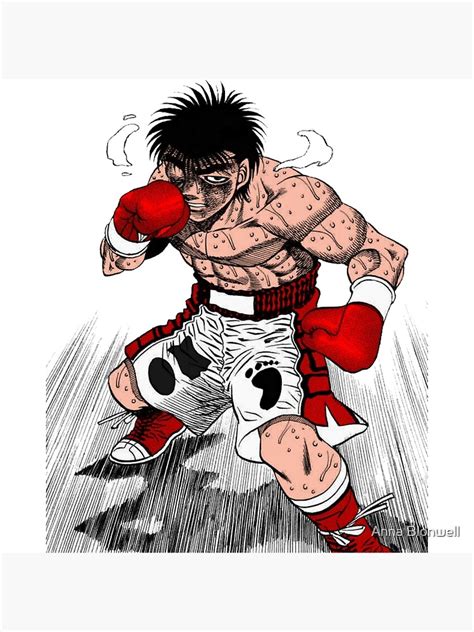 Hajime No Ippo Serious Takamura Poster For Sale By Shindouart