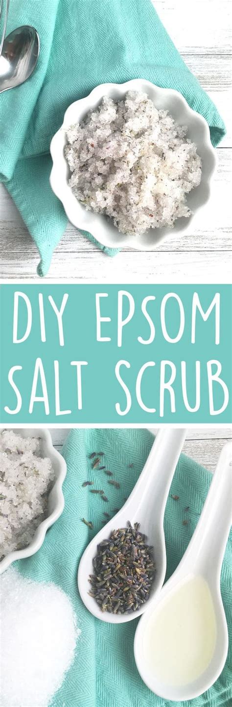 Diy body scrub recipe with epsom salt. Lavender Epsom Salt Scrub! | Recipe | Body scrub recipe ...