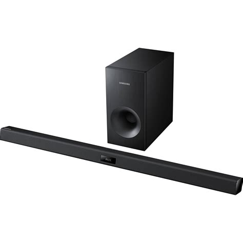 Now you can turn on and operate your audio system via your. Samsung HW-F355 2.1 Channel Sound Bar System with Wired HW ...