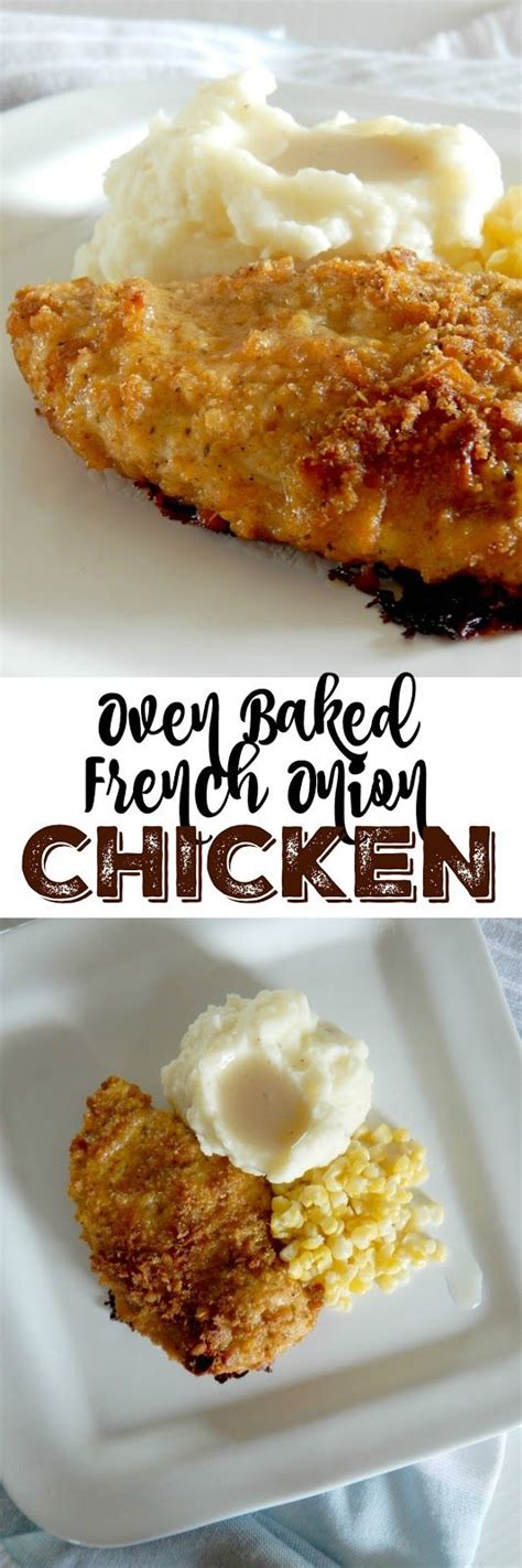 If you think you don't like the best thing about this french onion chicken casserole is that it takes little prep time. Oven Baked French Onion Chicken | Recipe | French onion ...