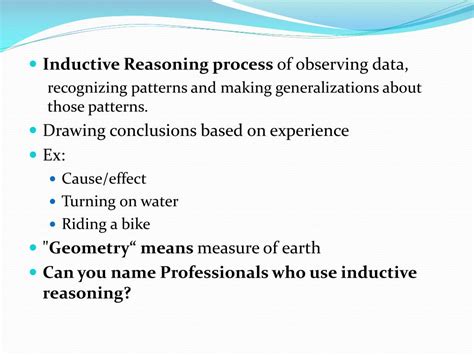 PPT - 2.1 Inductive Reasoning PowerPoint Presentation, free download ...