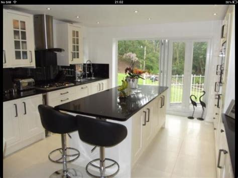 Cream And Black Kitchen Hmmm Could Paint My Walls White Home