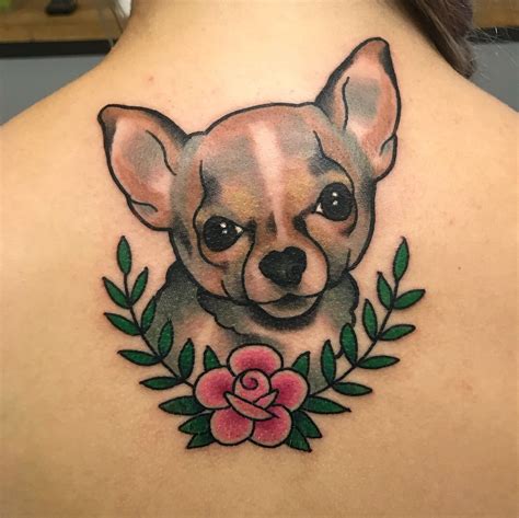 Chihuahua Tattoo By Aatufattattoo Chihuahua Tattoo Tattoos Animal
