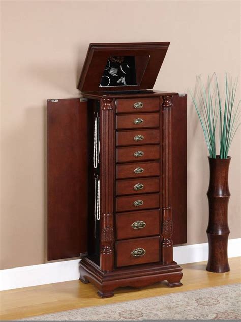 Powell Heirloom Cherry Jewelry Armoire Pw 998 319 At