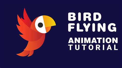 After Effects Tutorial Bird Flying Animation Tutorial Youtube