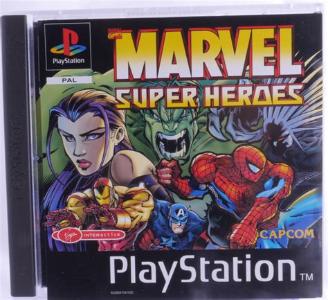Marvel Super Heroes Ps1 Retro Console Games Retrogame Tycoon