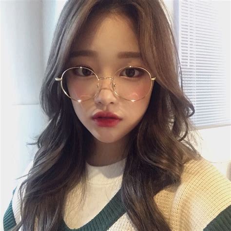 My Ulzzangs Meninas Asiáticas Bonitas Coreana Fofa Fotos Com Oculos
