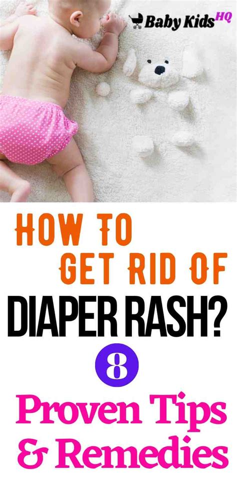 How To Get Rid Of Diaper Rash 8 Proven Tips And Remedies To Get Rid Of