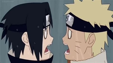 Naruto Famous Song Silhouette Naruto And Sasuke Funny Kissing