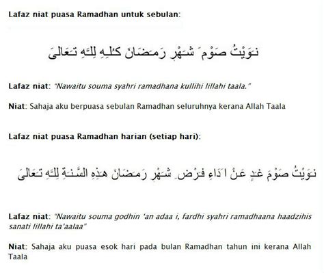 Jom Ulangkaji Segalanya Tentang Puasa Di Bulan Ramadhan