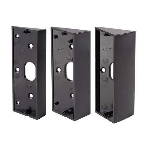 The ring wedge kit allows you to angle your ring doorbell flat against angled siding or downwards to reduce alerts triggered by street traffic.purchase your. 3x Adjustable 20 to 50 Degree Ring Doorbell Pro Adapter Mounting Wedge Kit Video 657008711584 | eBay